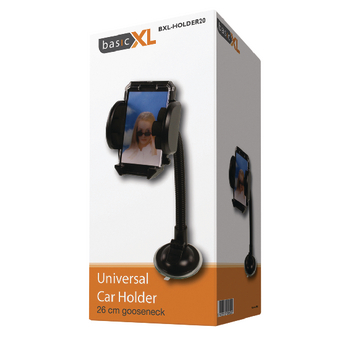 BXL-HOLDER20 Universeel smartphonehouder auto zwart Verpakking foto